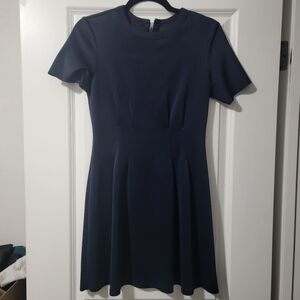 NWOT Size 4 Topshop Navy Mini Dress